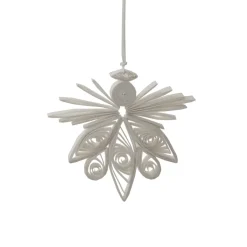 Paper Angel -joulukoriste, Valkoinen