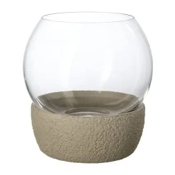 Perlemor Home Hurricane kynttilälyhty Ø16 cm, Beige