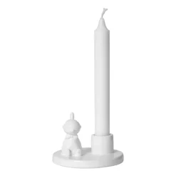 Pikku Myy -kynttilänjalka keramiikkaa, Valkoinen