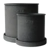 Plant pot ruukku pieni 2 kpl, Black
