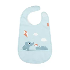 Playground-ruokalappu tarrakiinnityksellä, Sininen