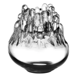 Polar kynttilänjalka pieni 19 cm, Läpinäkyvä