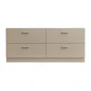 Relief sokkeli 123 cm, Beige