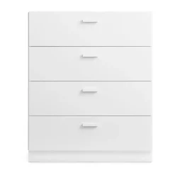 Relief sokkeli 82 cm, Valkoinen