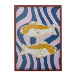 Remy-kuvitus kehystetty 50x70 cm, Ruusu