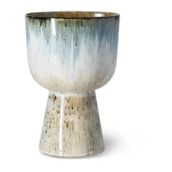 Retro kukkaruukku Ø16,5 cm, Glacier