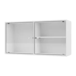 Ripple I vitriinikaappi 69,6x35,4x20 cm, NewWhite