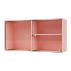 Ripple I vitriinikaappi 69,6x35,4x20 cm, Ruby