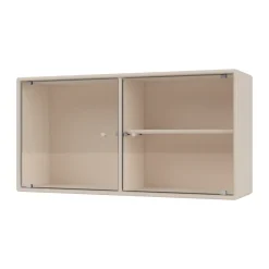 Ripple I vitriinikaappi 69,6x35,4x20 cm, Clay