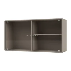 Ripple I vitriinikaappi 69,6x35,4x20 cm, Truffle