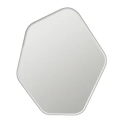 Ruby seinäpeili 60x50 cm, Clear-black