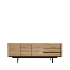 Shadow sideboard, Tammi-Wax oil 3 ovea 3 laatikkoa