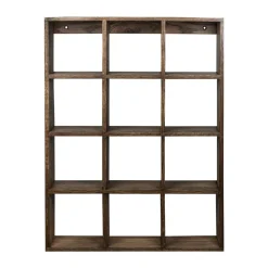 Showcase seinähylly 40x53 cm, Dark oiled oak