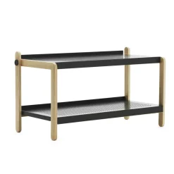 Sko-kenkähylly, harmaa