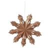 Snowflake joulukoriste Indian tan, Ø30 cm