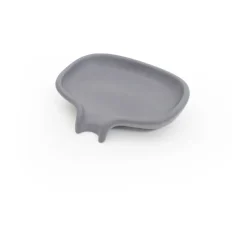 Soap Saver Flow saippuakuppi valuma-aukolla betoni, Harmaa