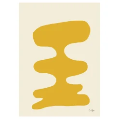 Soft Yellow -juliste, 30x40 cm