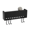 So-Hooked seinähylly mini, musta