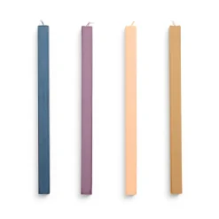 Square Candle kynttilä mix 4-pack, Dark