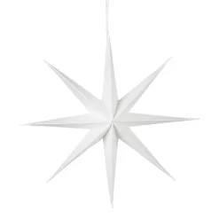 Star paperitähti Ø50 cm, White