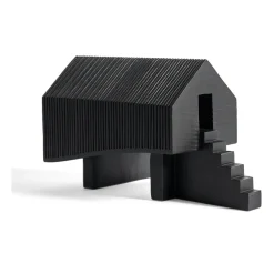Stilt house object, Mahogany black