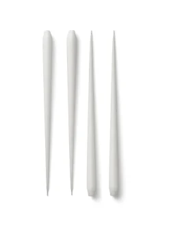 STOFF antiikkikynttilä by ester & erik suuri 4-pack, Valkoinen