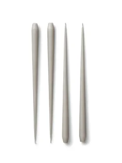 STOFF antiikkikynttilä by ester & erik suuri 4-pack, Hiekka