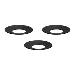 STOFF Naulavalaisin vaalea hihna 3-pack, Musta