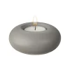 Stone lyhty Ø9 cm, Harmaa