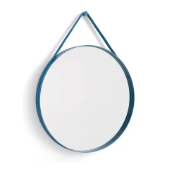 Strap Mirror -peili Ø 70 cm, Blue