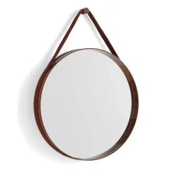 Strap Mirror -peili, Dark brown
