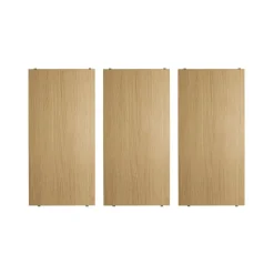 String hyllylevy, tammi, 58x30 cm, 3 kpl