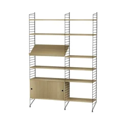 String hyllylevy, tammi, 78x30 cm, 3 kpl