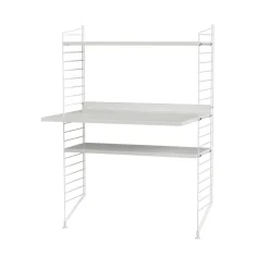 String hyllylevy, valkoinen, 78x30 cm, 3 kpl