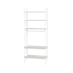 String lattiakaide, valkoinen, 200x30 cm, 2 kpl