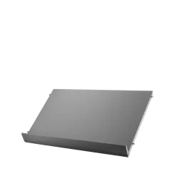 String lehtihylly puu, harmaa, 58x30 cm