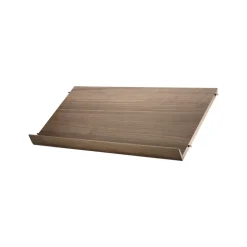 String lehtihylly puu, saksanpähkinä, 78x30 cm