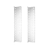 String Plex seinäpääty, läpinäkyvä, 50x20 cm, 2 kpl