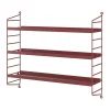 String Pocket hylly metalli, Oxtorg punainen