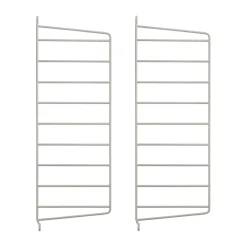 String seinäpääty, Beige, 50x20 cm, 2-pakkaus