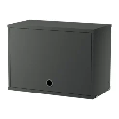 String yläkaappi, Tummanharmaa, 58x30 cm