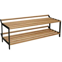 Tamburin kenkähylly 60 cm, Tammi-musta