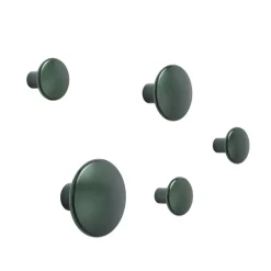 The Dots ripustin metalli 5 kpl, Dark green
