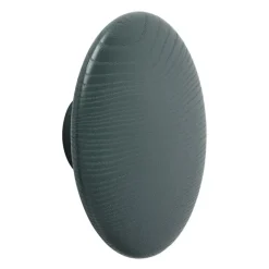 The Dots -vaatekoukku dark green, Ø 17 cm