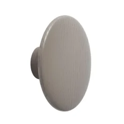 The Dots -vaatekoukku taupe, Ø 13 cm