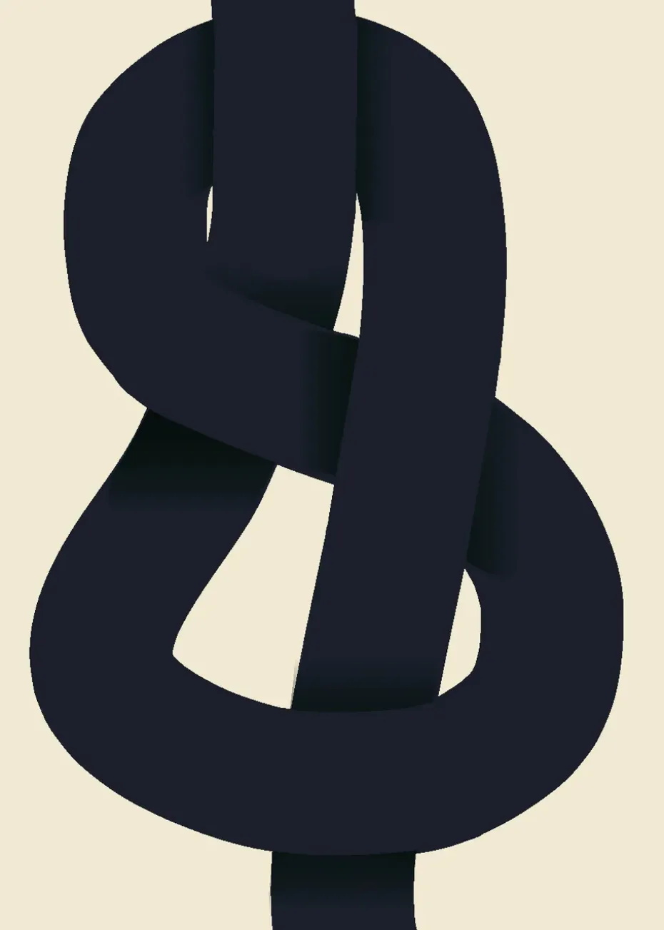 The Knot juliste, 70 x 100 cm