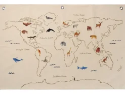 The world -kangaskartta, Offwhite