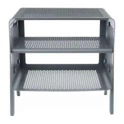 Tica Rack Floor small hylly, Steelgrey