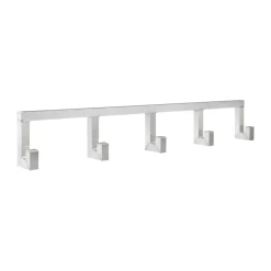 Tig Quintuple seinäkoukku 115 cm, Harjattu alumiini