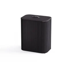 Tota Luxe pyykkikori 90 L, Musta